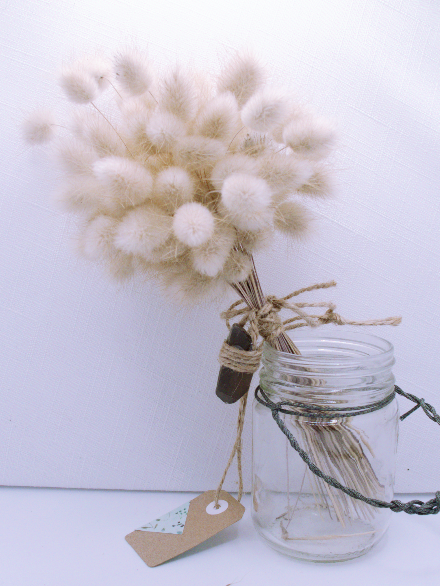 Rabbits Tail Bouquet with Smoky Quartz