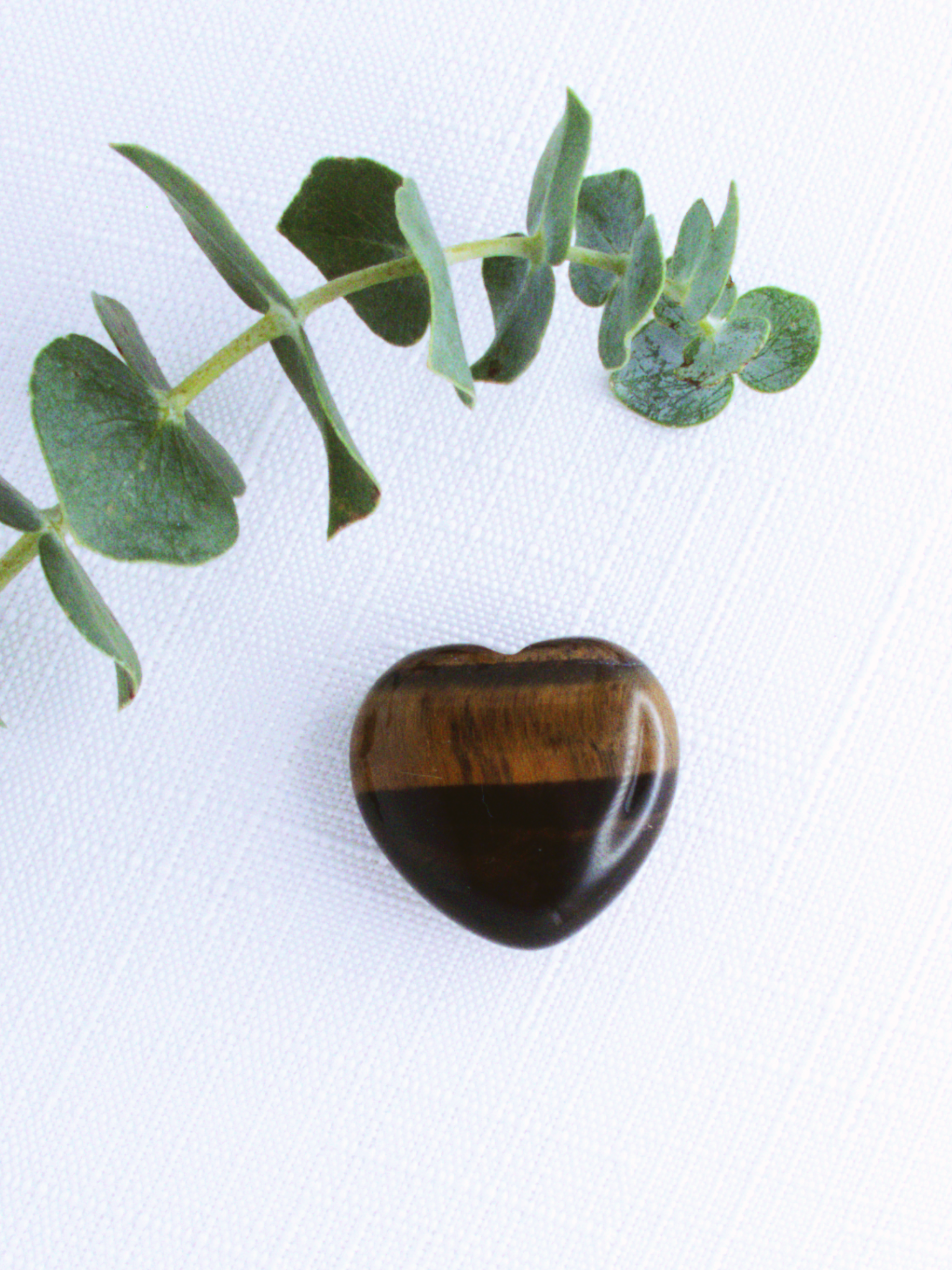 Tigers Eye Heart - 3cm