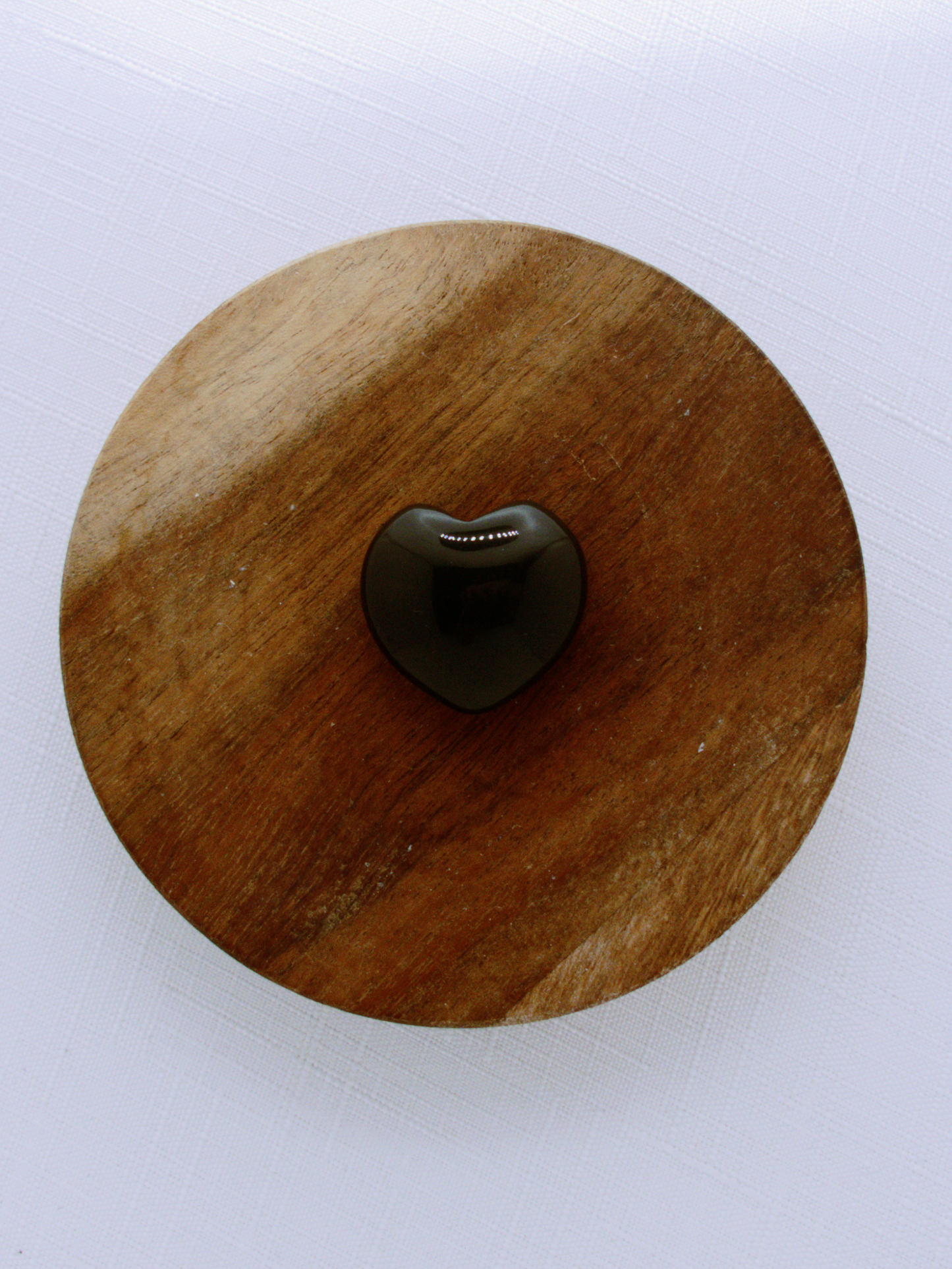 Black Obsidian hearts - 3cm