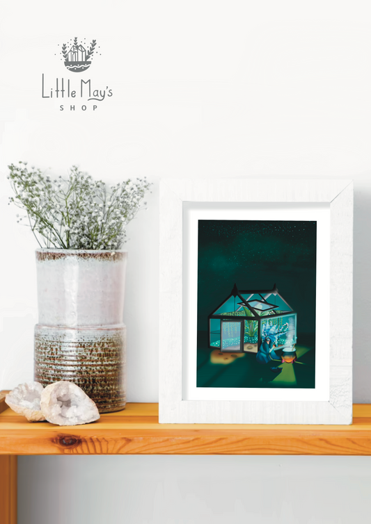 Green House A5 Print